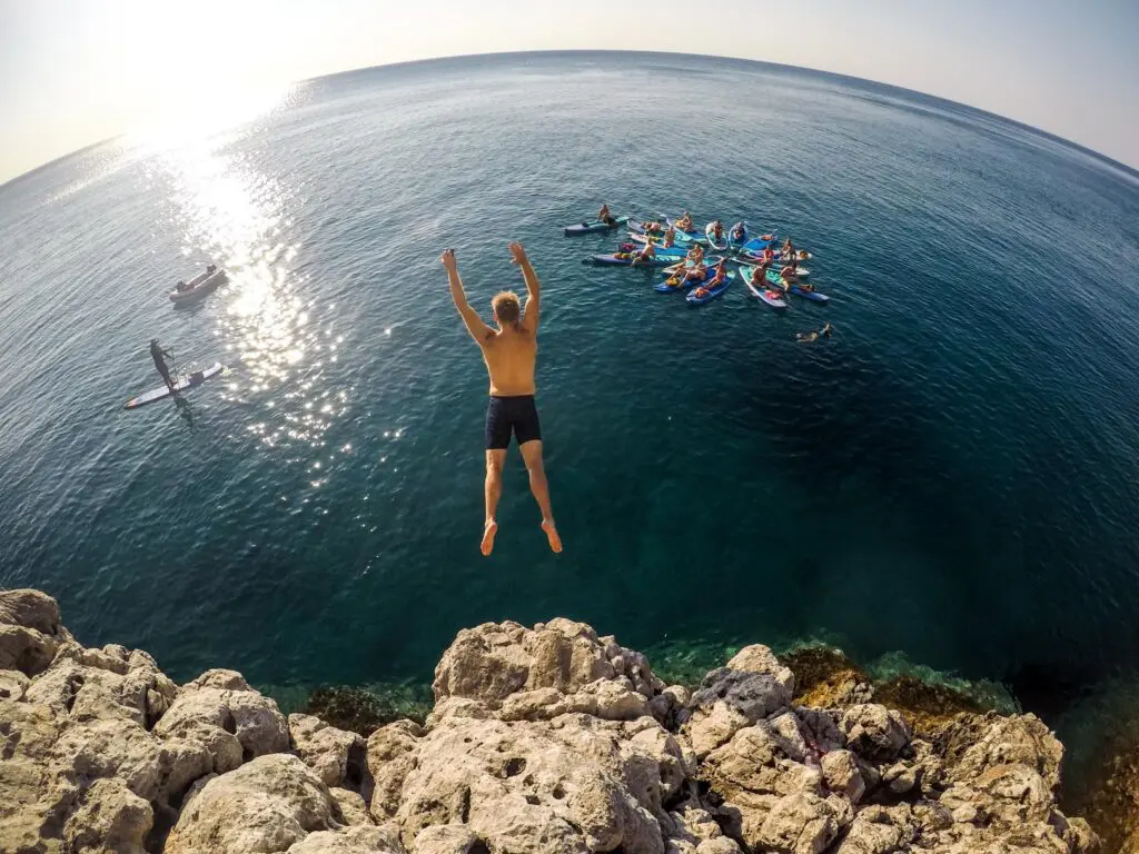 Rhodes snorkeling and SUP Tour