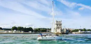Private 4 uur zeiltour in Lissabon