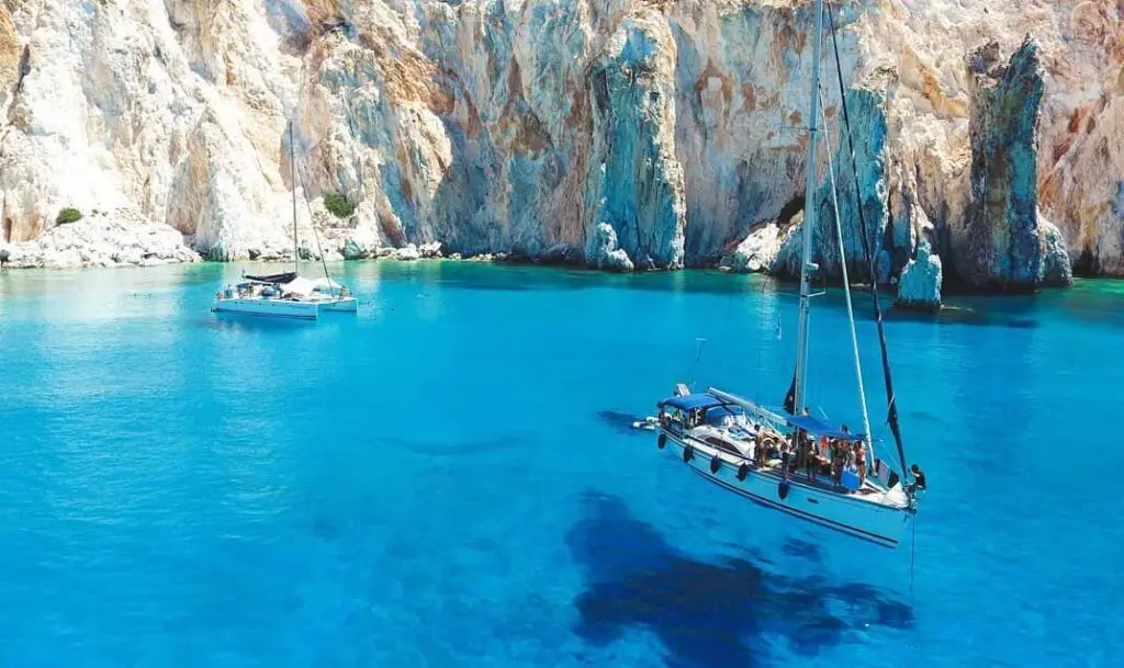 Sailing Tour in Milos from Adamas
