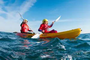 Kayaking in Newquay