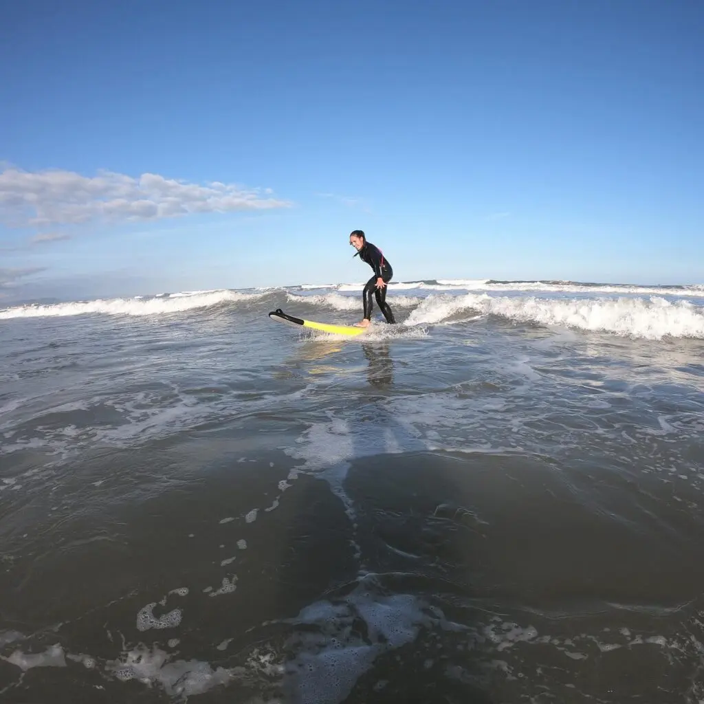 Surfing in Valencia