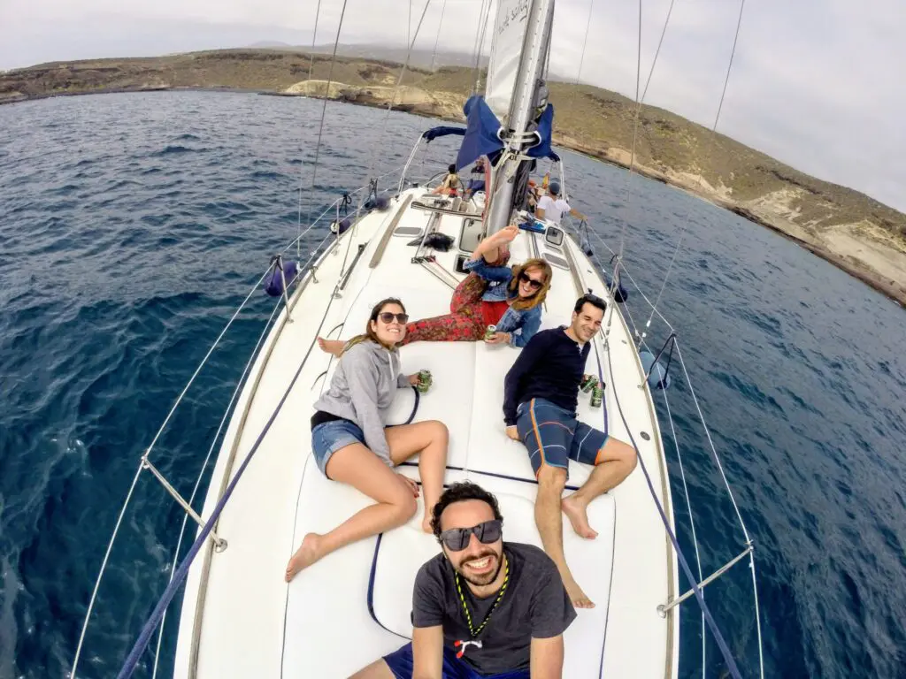 Sailing in Tenerife