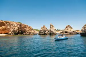 Portimão: Private RIB Algarve Cave Tour
