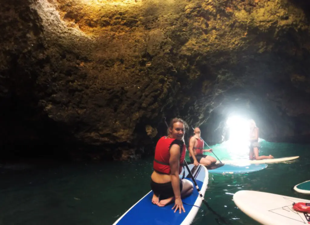 We event ventured into some caves