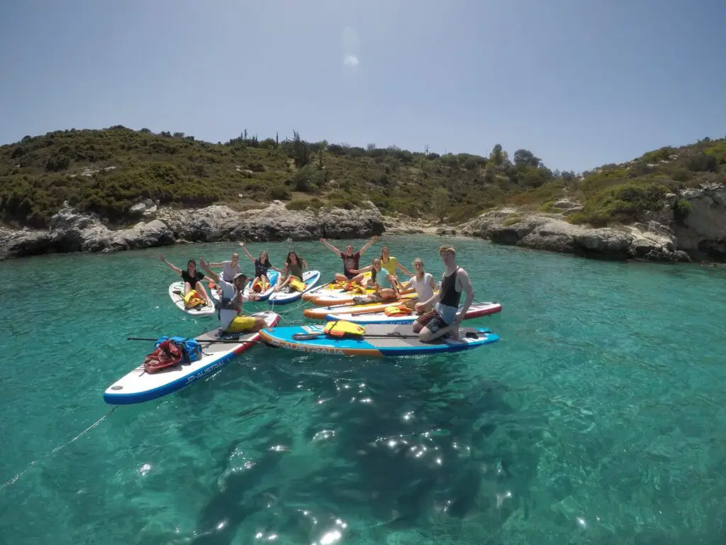 SUP tocht op Kreta