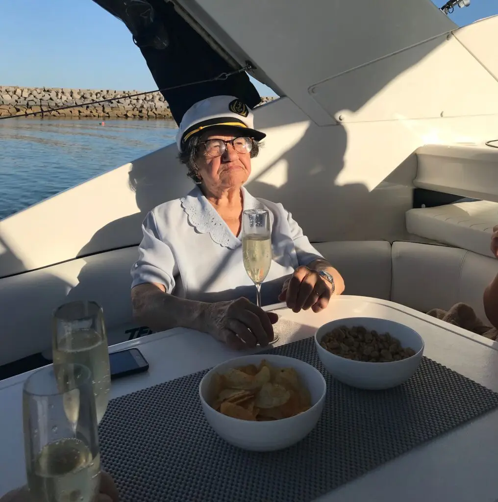 Grandma had the day of her life!
