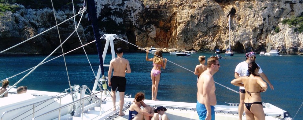 Bootsfahrt in der Bucht von Altea