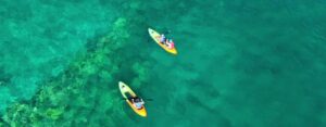 Kayak in Makena Bay