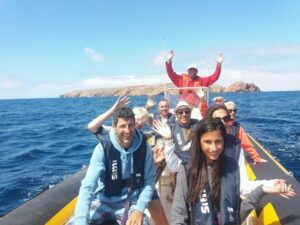 Speedy boat tour in Peniche