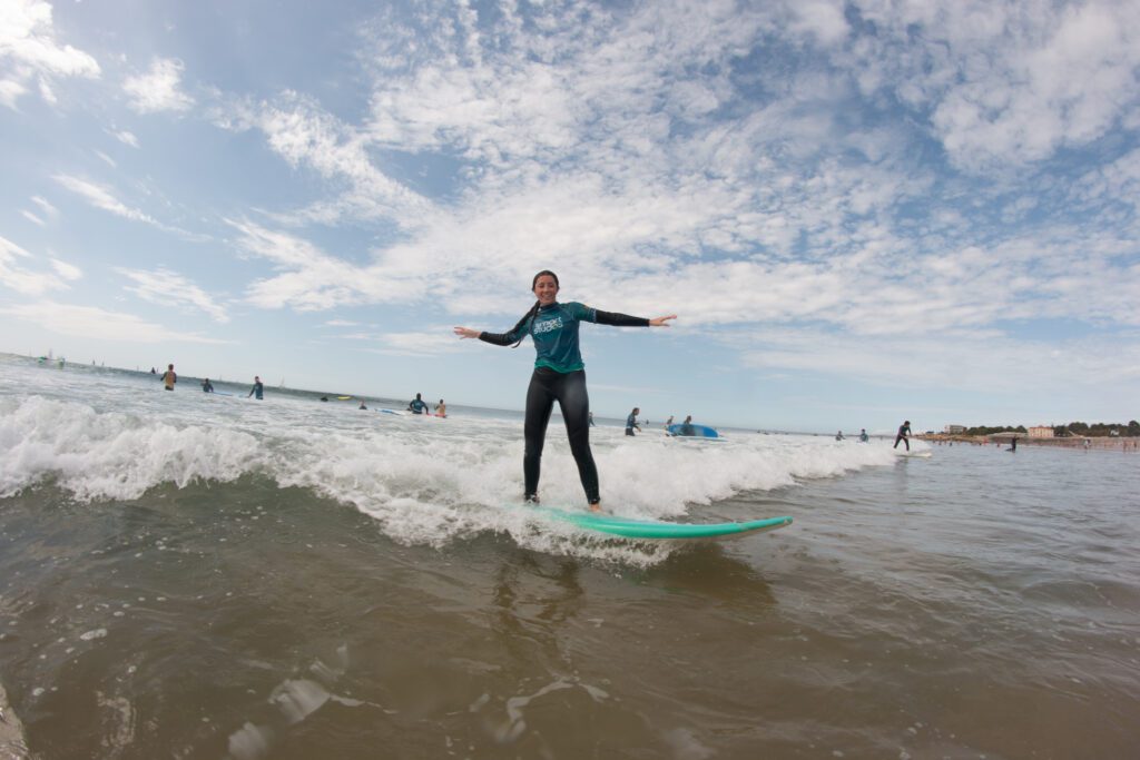 Clase de surf en Lisboa, Carcavelos