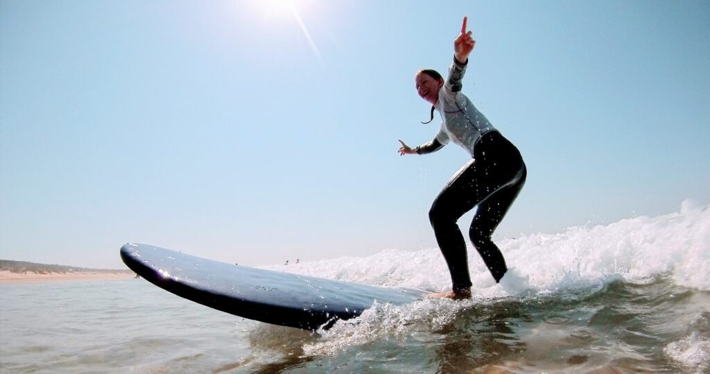 Surferlebnis in Lissabon