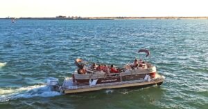 Privé catamaran cruise bij zonsondergang voor 2 in Faro