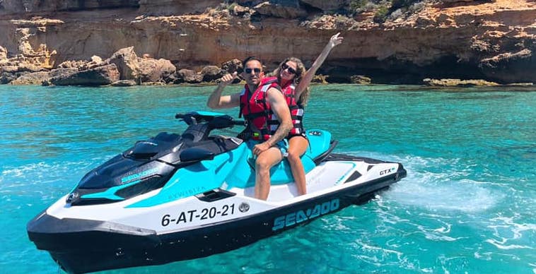 Private Delphin-Jetski-Tour auf Ibiza