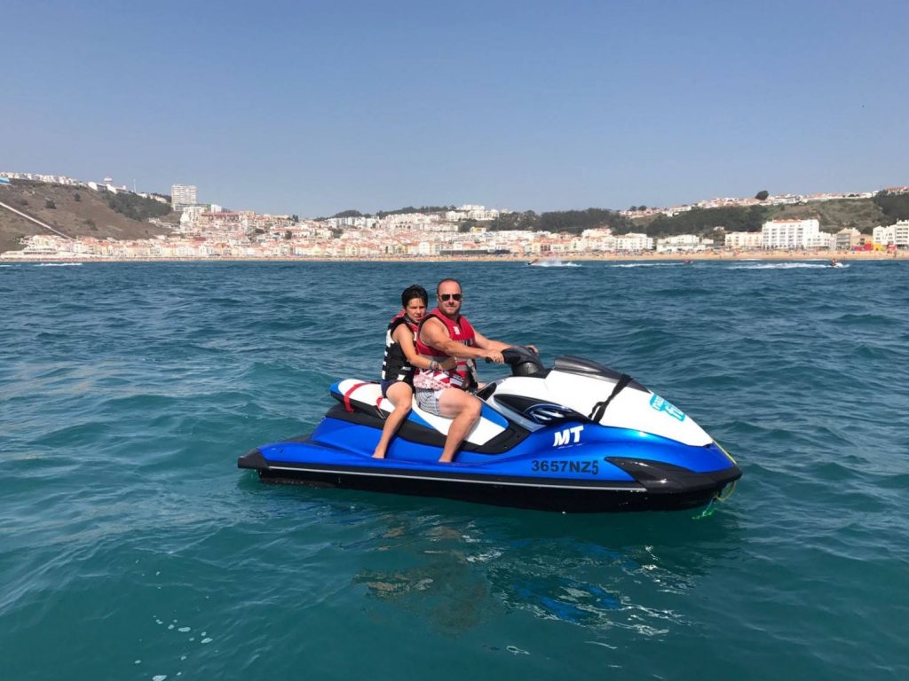 Jetski in Nazaré