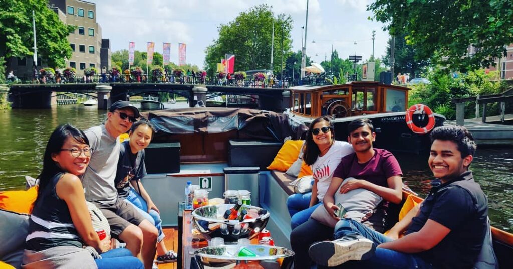 Crucero por los canales de Ámsterdam