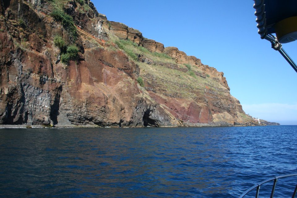 Coastline from madeira island