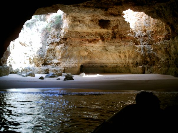 Captain's cave Algarve Portugal