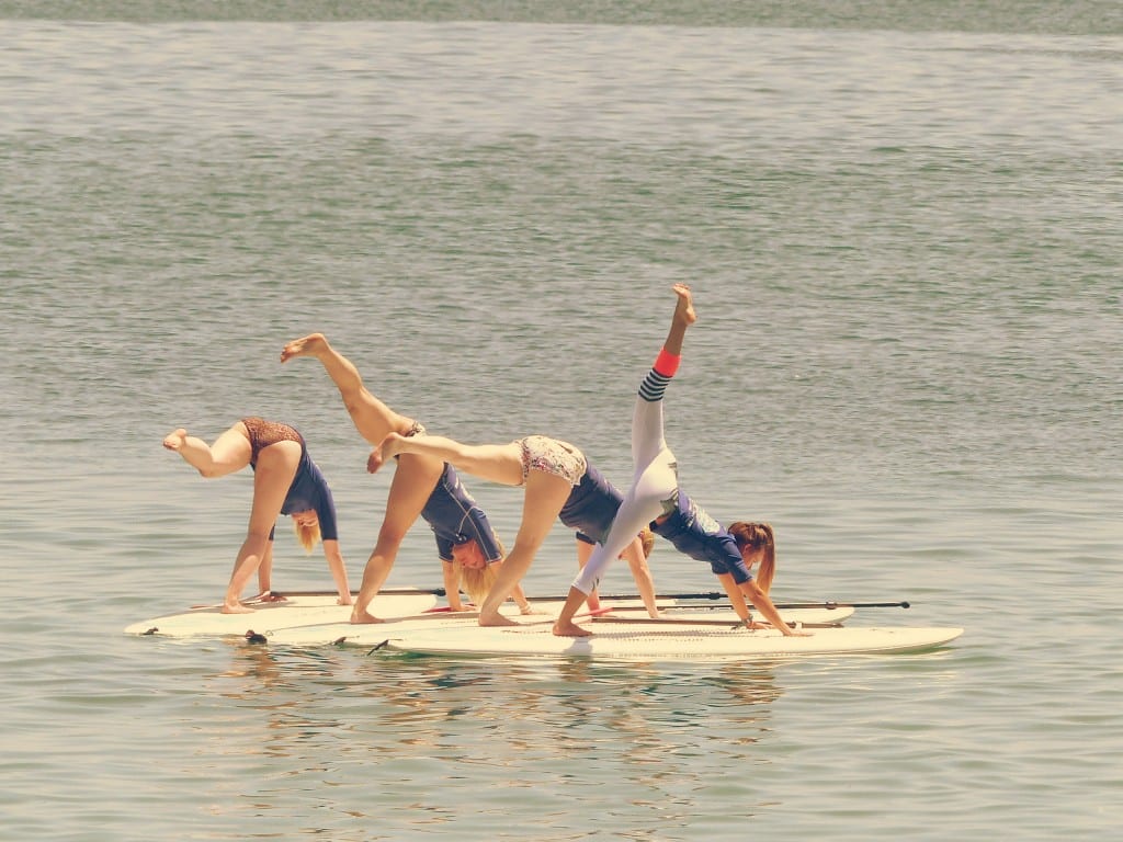 SUP yoga Cascais