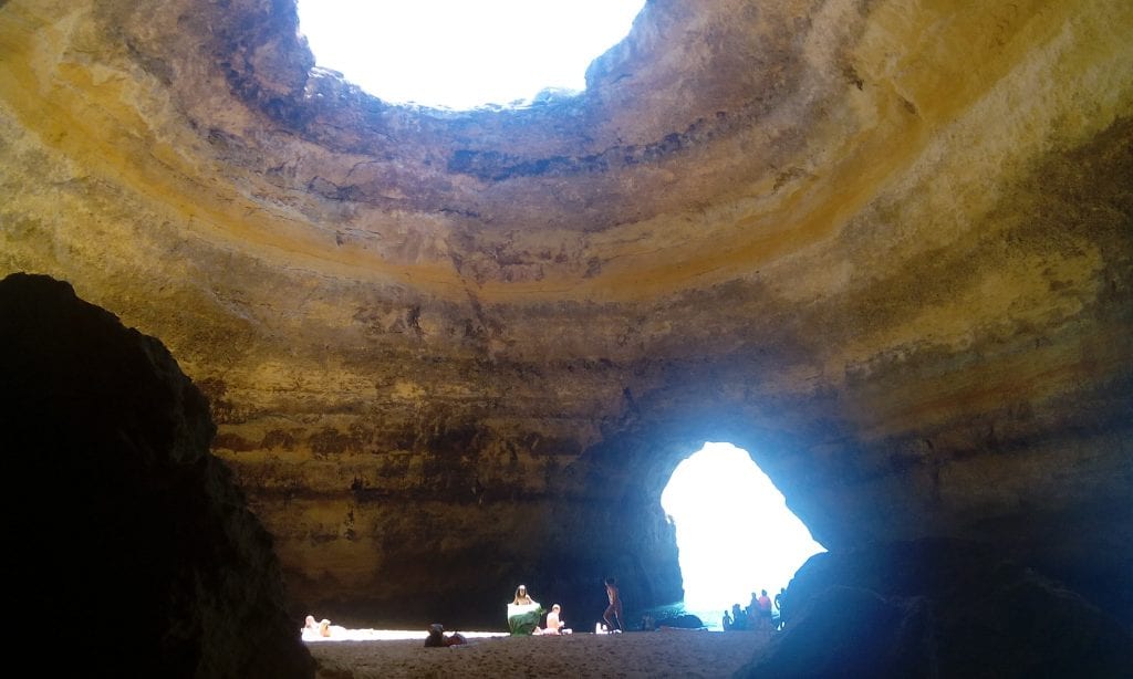 The cave of Benagil is impressive!