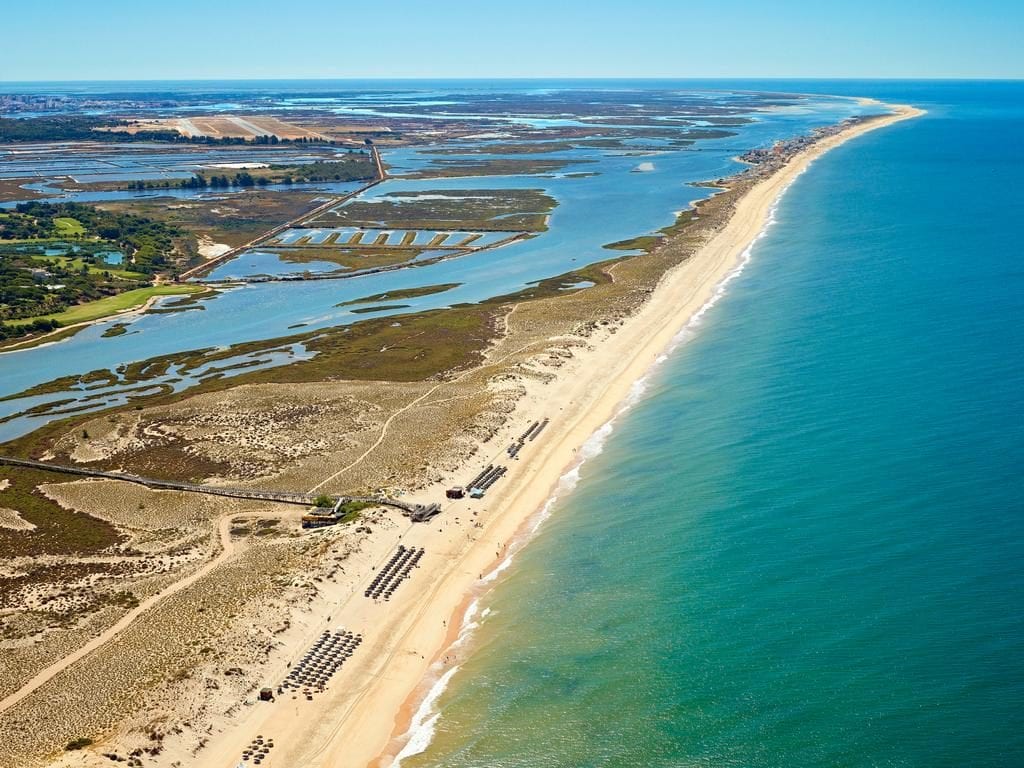 The Ria Formosa is an amazing surrounding for boat tours