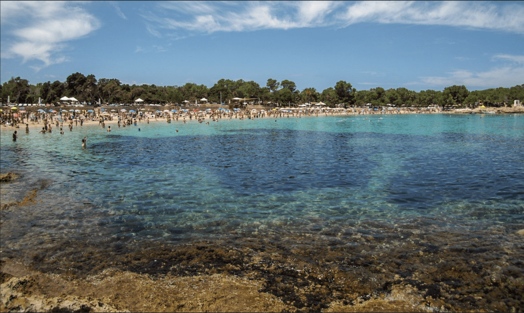 beaches in Ibiza