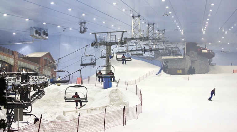 Yes, you can go skiing in Dubai!