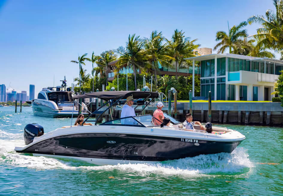 Rent a Boat in Miami – up to 6 Guests