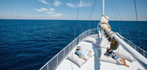 Zonsondergang in Rhodos