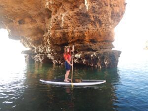 Zonsopgang SUP in Lagos