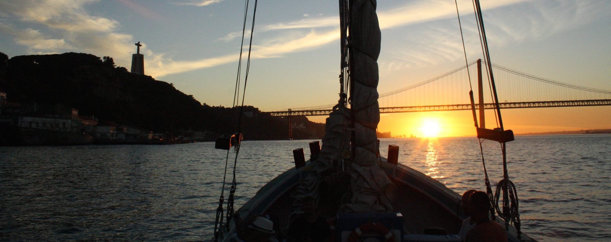 Kreuzfahrt bei Sonnenuntergang in Lissabon - 2H