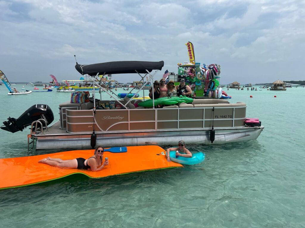 Pontoonbootvermietung in Florida (bis zu 12 Personen)