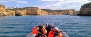 Barco de Portimão a Benagil y Marinha