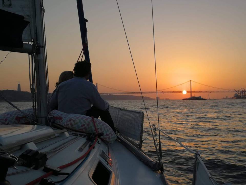 Segeln für zwei in Lissabon