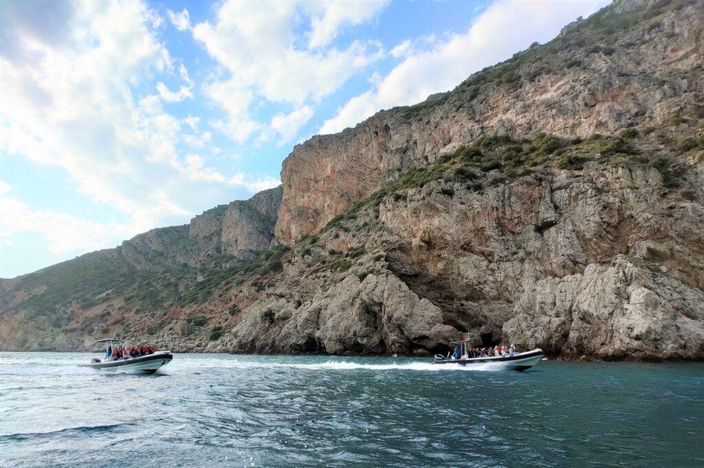 Bootstour von Sesimbra nach Cabo Espichel