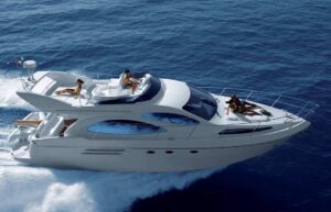 Yate privado a motor en Barcelona