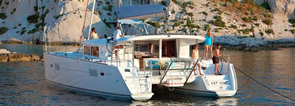 Privater Katamaran auf Fuerteventura