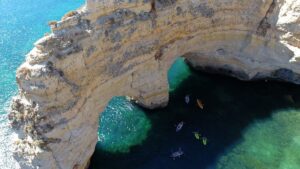 Benagil boat tour from Albufeira with Kayak or SUP