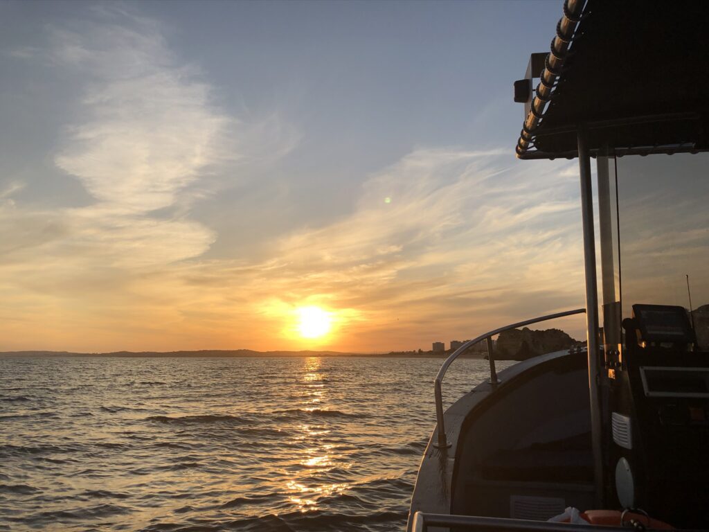 Tour bei Sonnenuntergang in Alvor
