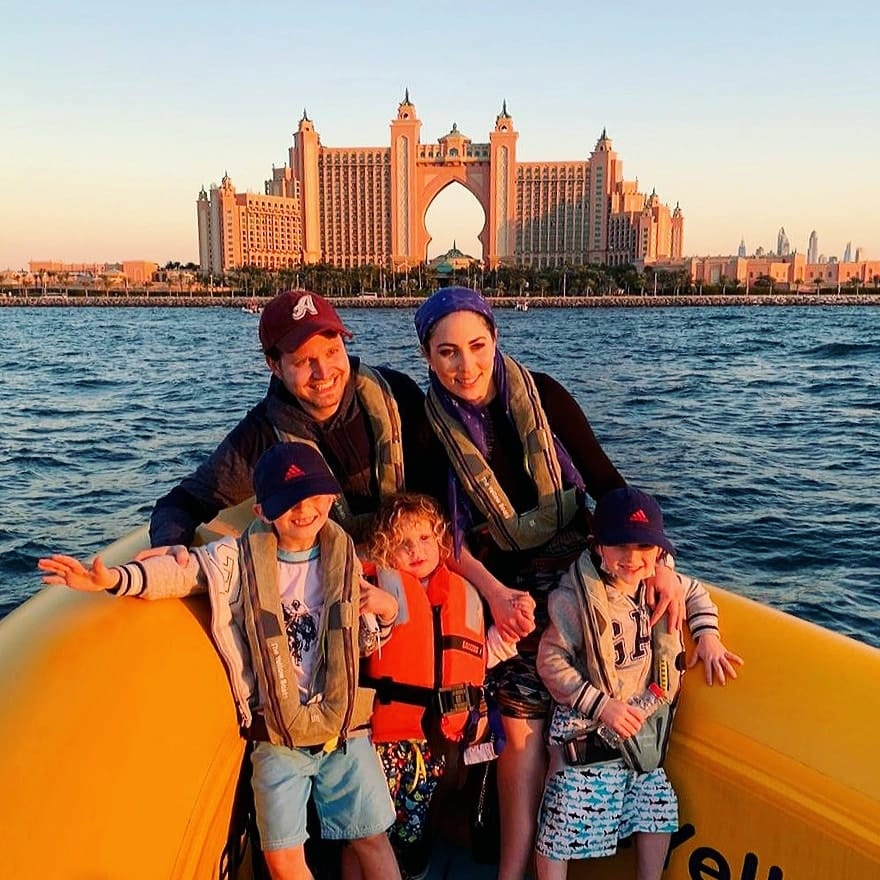 60 Minuten Sunset Speedboat Sightseeing Tour in Dubai