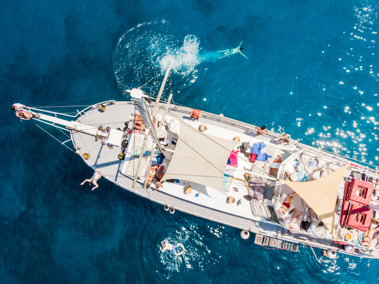 Ganztägige Bootstour auf Rhodos