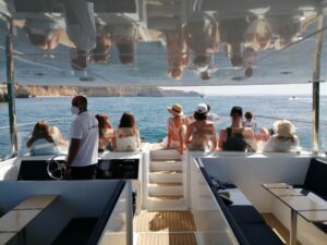 Milieuvriendelijke catamarantocht - Portimão naar Benagil