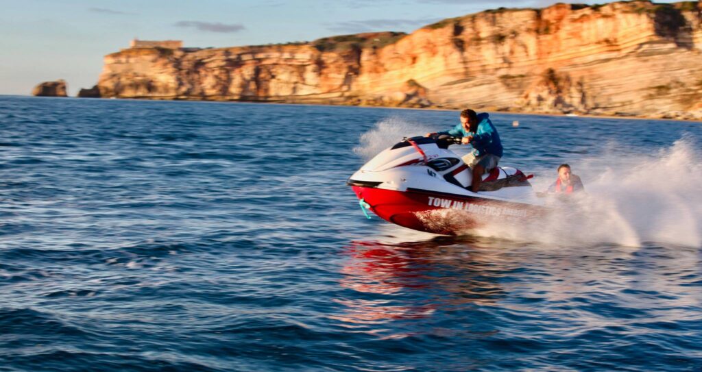 Jet ski na Nazaré