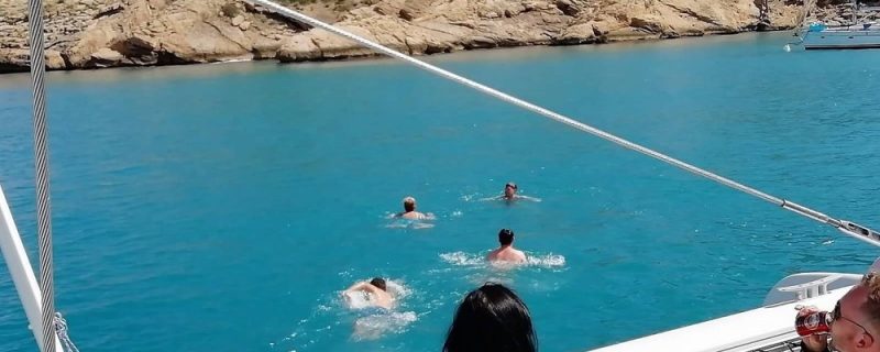 Passeio de barco com natação a partir de Calpe