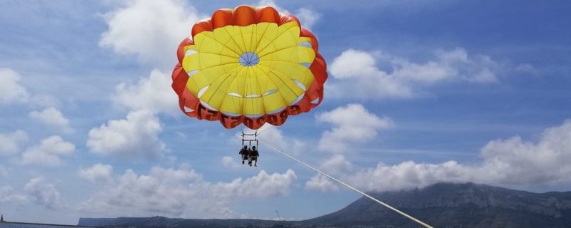 parasailing in Denia