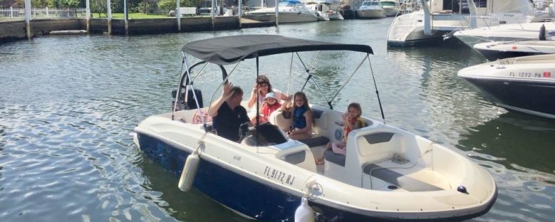 Boat rental in Miami