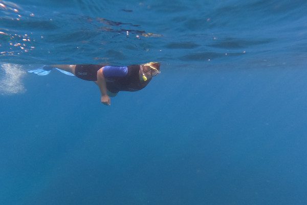 snorkeling in Crete