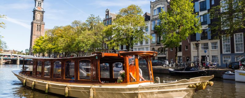 Boat tour in Amsterdam