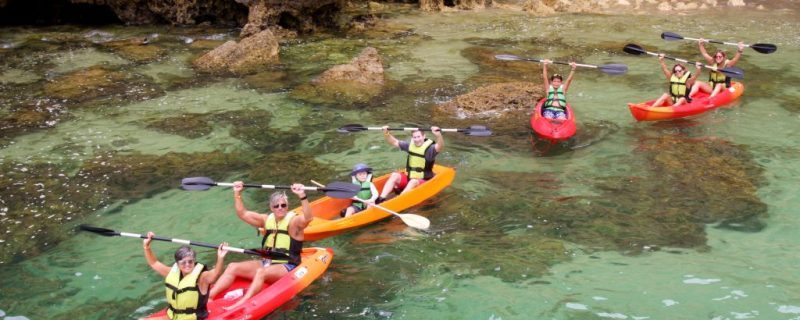 kayak tour to Ponta da Piedade in Lagos