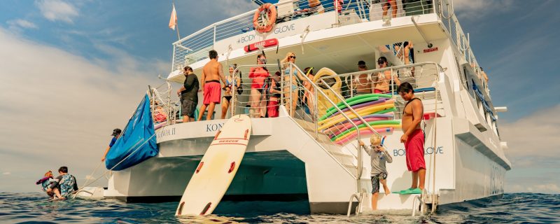 Boat tour for the whole family