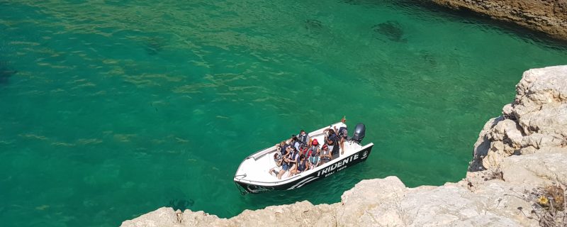 private cave tour Armação de Pêra